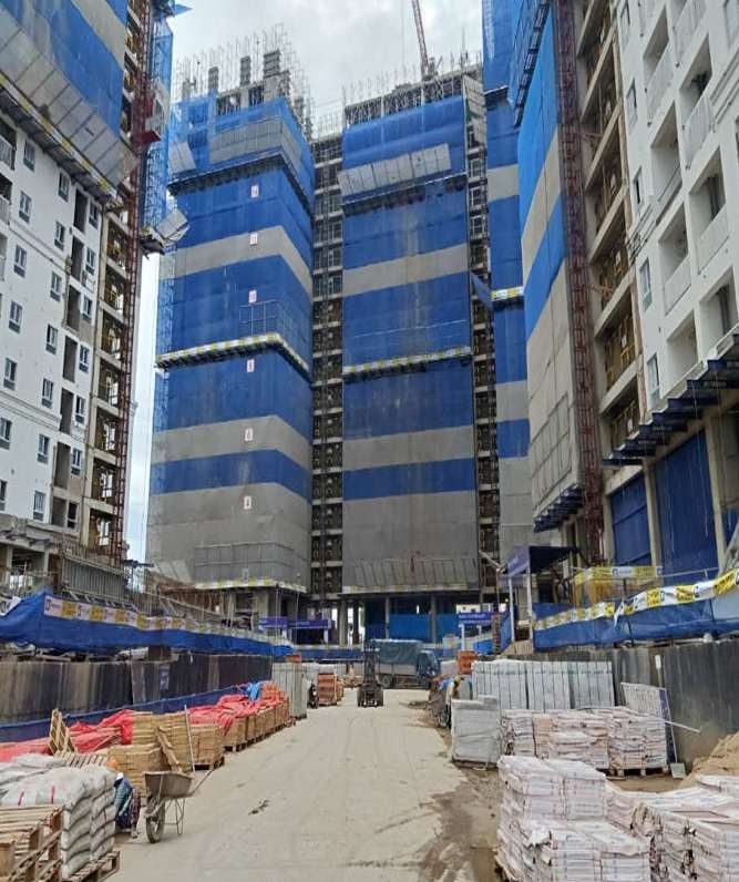High-rise under construction